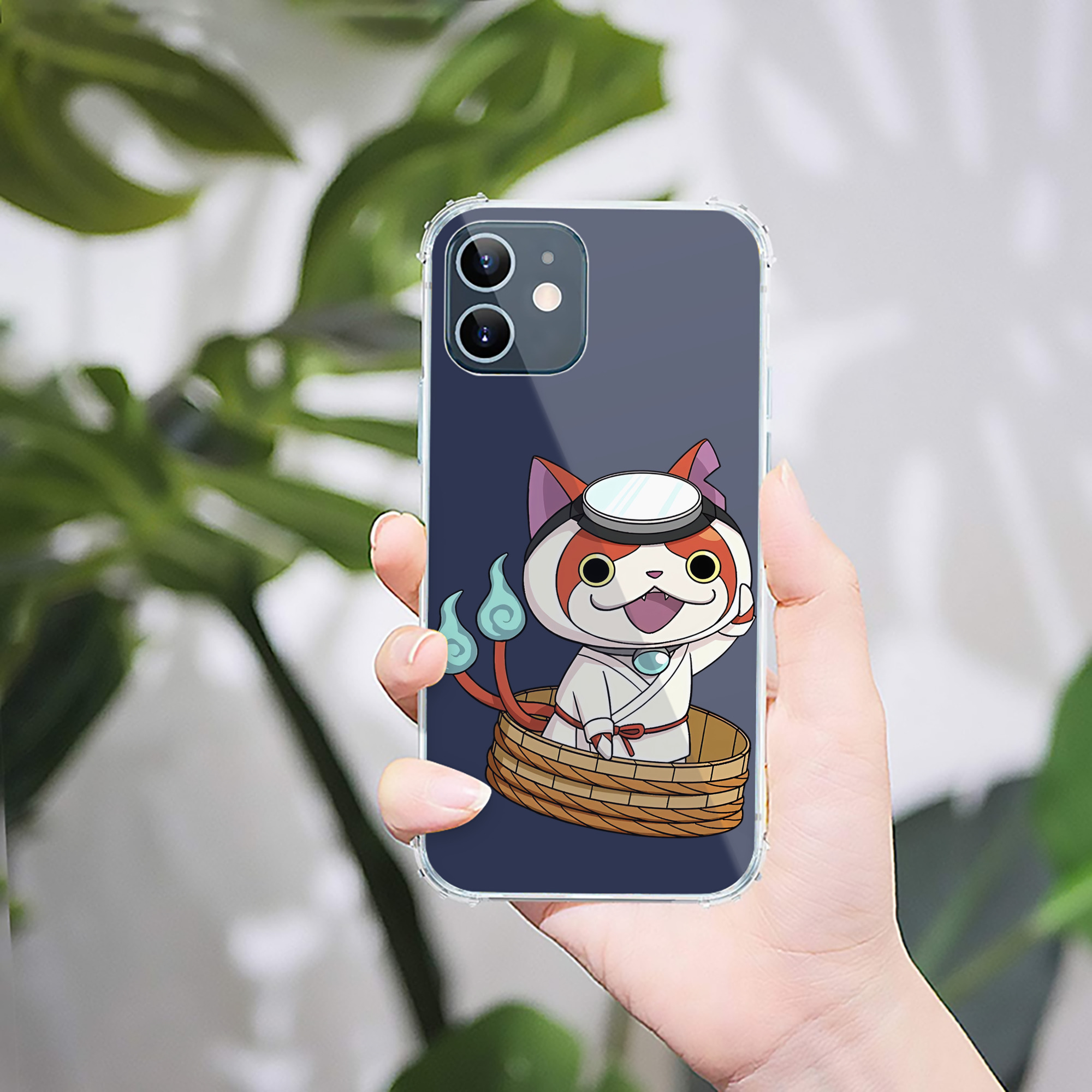 （画像用） 妖怪ウォッチ Yo-kai Watch 【iPhone 12シリーズ対応】透明スマホケース（クリアソフトケース）